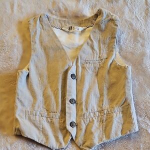 H&M Kids Beige Striped Vest